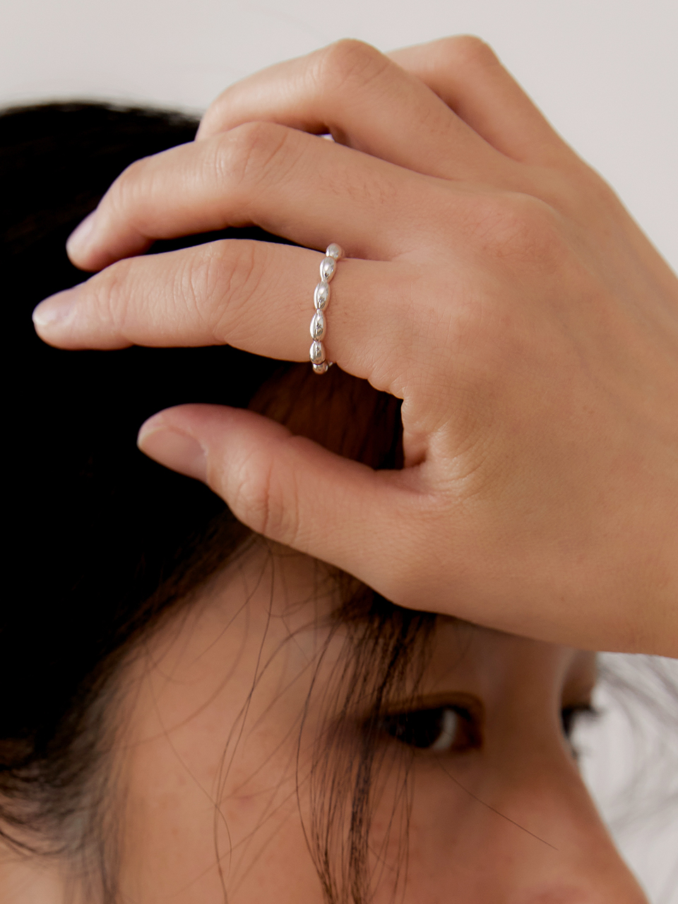 [exo 백현착용][silver925]grain ring